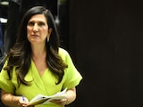 Kenia López Rabadán, presidenta de la mesa directiva