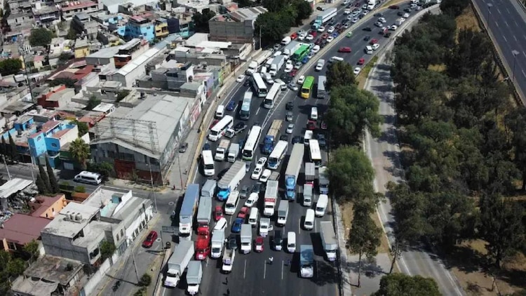 Los transportistas exigen seguridad en el Triángulo Rojo