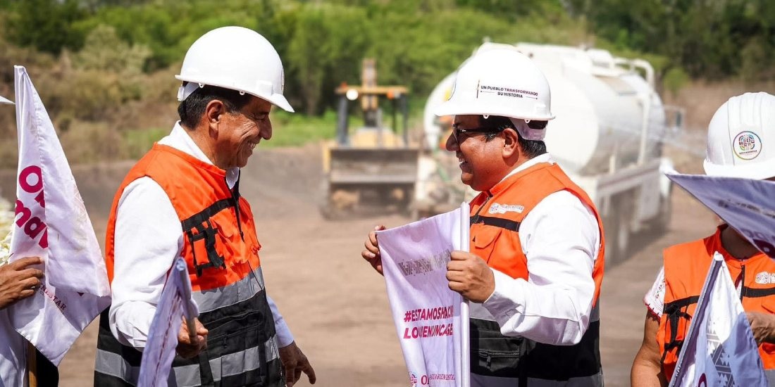 Inician construcción de Planta de Tratamiento de Aguas Residuales en Asunción Ixtaltepec, Oaxaca.