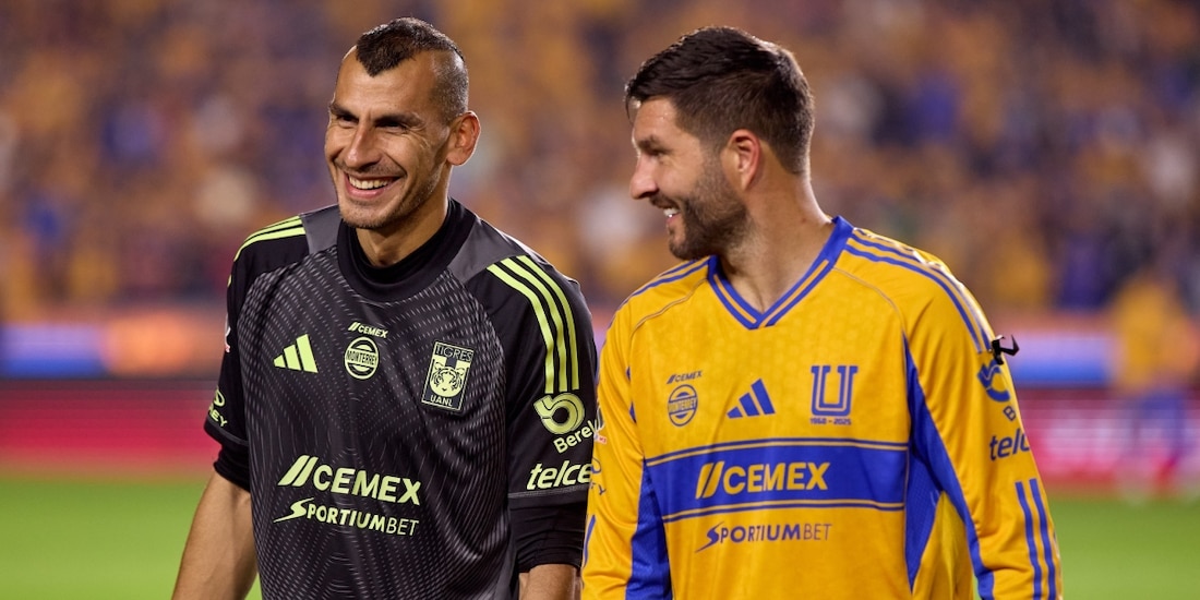 Nahuel Guzmán y André-Pierre Gignac han sido multicampeones de la Liga MX con Tigres.