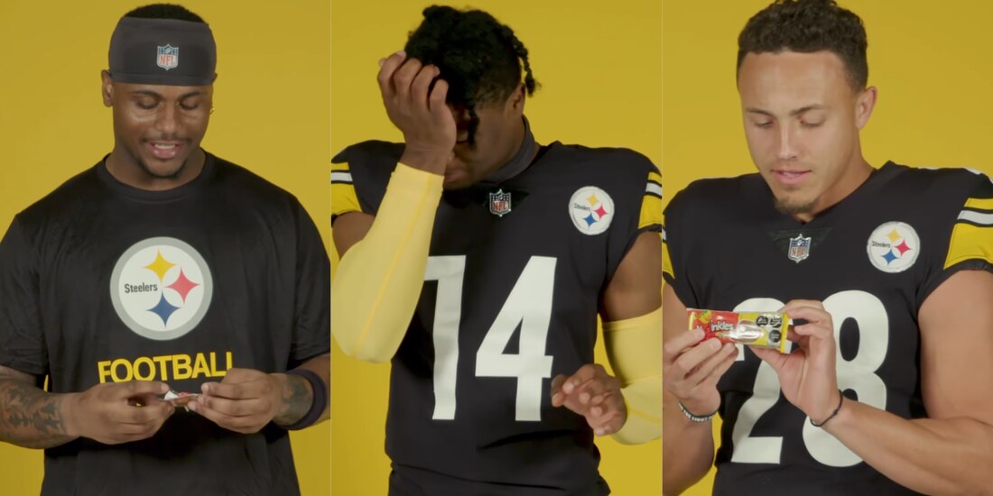 Pittsburgh Steelers celebran Halloween probando dulces mexicanos