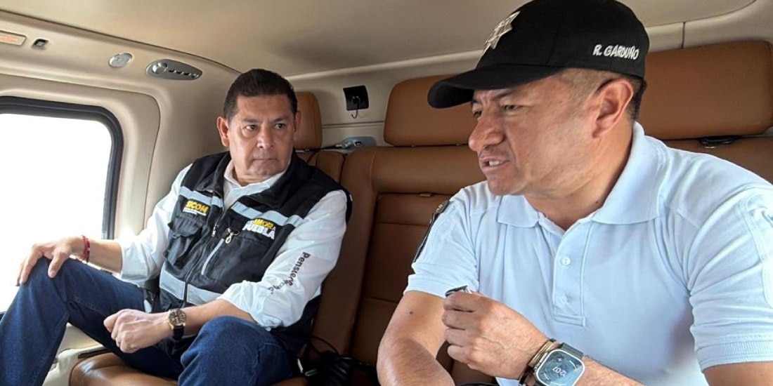 Alejandro Armenta Mier supervisa operativos de seguridad por Semana Santa en Puebla.