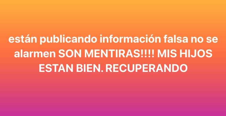 Estado de salud de los menores de edad intoxicados por consumir pollo del KFC