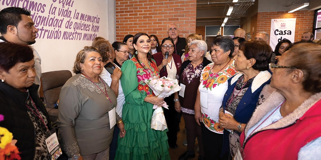 CLARA Brugada, ayer, en la nueva Utopía.