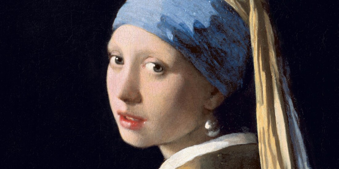 Johannes Vermeer, La chica de la perla, óleo sobre lienzo, ca. 1665, Galería Real de Pinturas Mauritshuis.