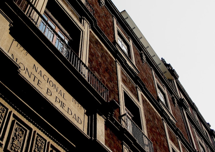 El Monte de Piedad es una institución con casi 3 siglos funcionando en México.