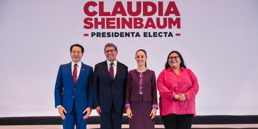 La Presidenta Electa confía en que el TEPJF cumpla con la ley en la conformación de las Cámaras.