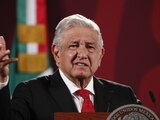 Andrés Manuel López Obrador, Presidente de México, en conferencia.