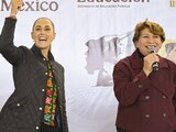 Claudia Sheinbaum Pardo, Presidenta de México, ayer en el Edomex.