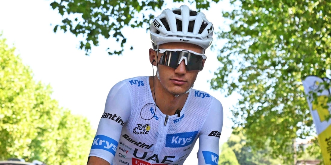 Isaac del Toro en el Tour de France