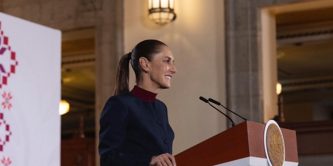 Claudia Sheinbaum Pardo y Joaquín Díaz Mena impulsan el desarrollo infraestructura en el Puerto de Progreso.