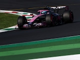 El Alpine de Pierre Gasly en la clasificación del Gran Premio de Italia de F1.