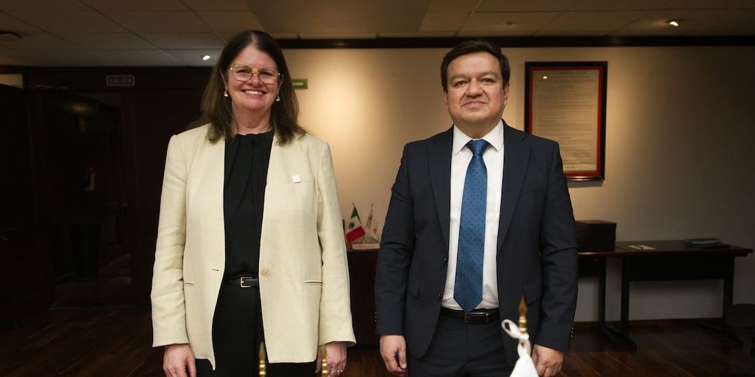 En la imagen los directivos.