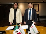 En la imagen los directivos.