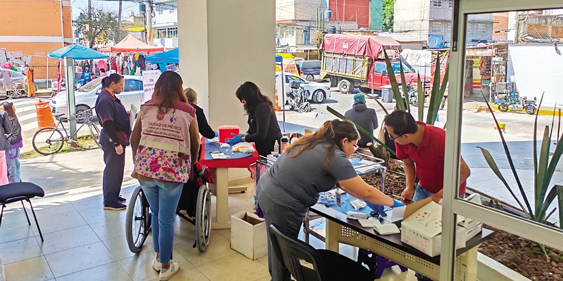 Jornada de salud en la Clínica Condesa de Iztapalapa, el 31 de marzo.