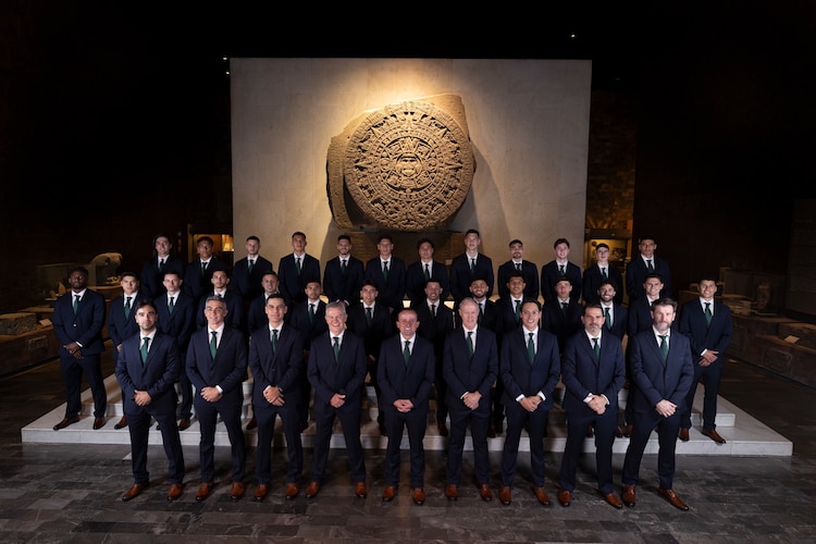 Fotografía oficial de la Selección Nacional Mexicana para el Mundial 2026