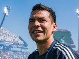 Chucky Lozano en un partido con San Diego FC