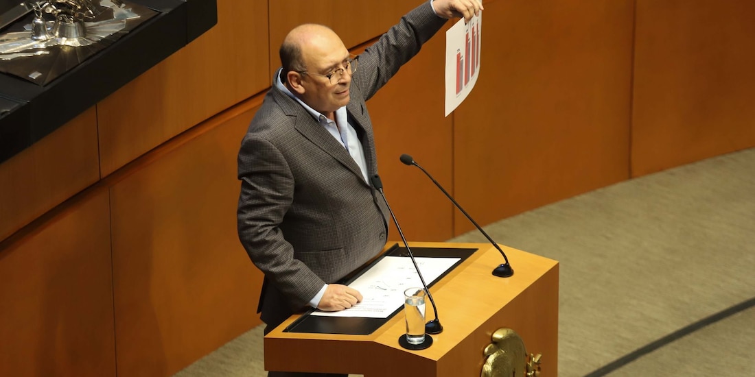 El diputado Rubén Moreira, coordinador del PRI