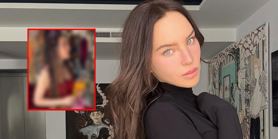 Belinda pasea en un tianguis de la CDMX