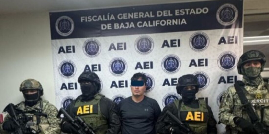 Presentación presunto delincuente.