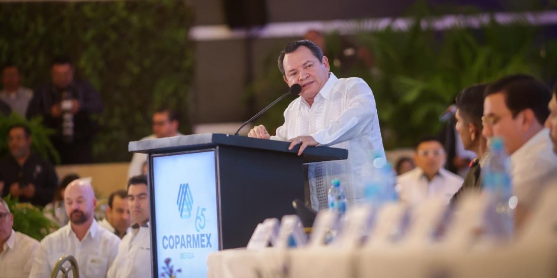 Joaquín Díaz Mena defiende reforma electoral.