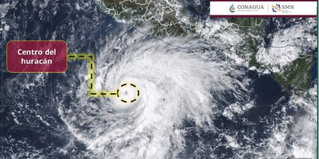 Huracán Vance categoría 2: