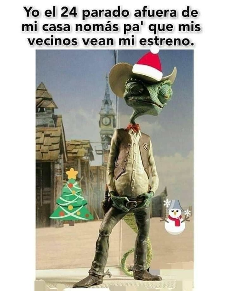 Imagenes divertidas de Navidad para el chat familiar de WhatsApp