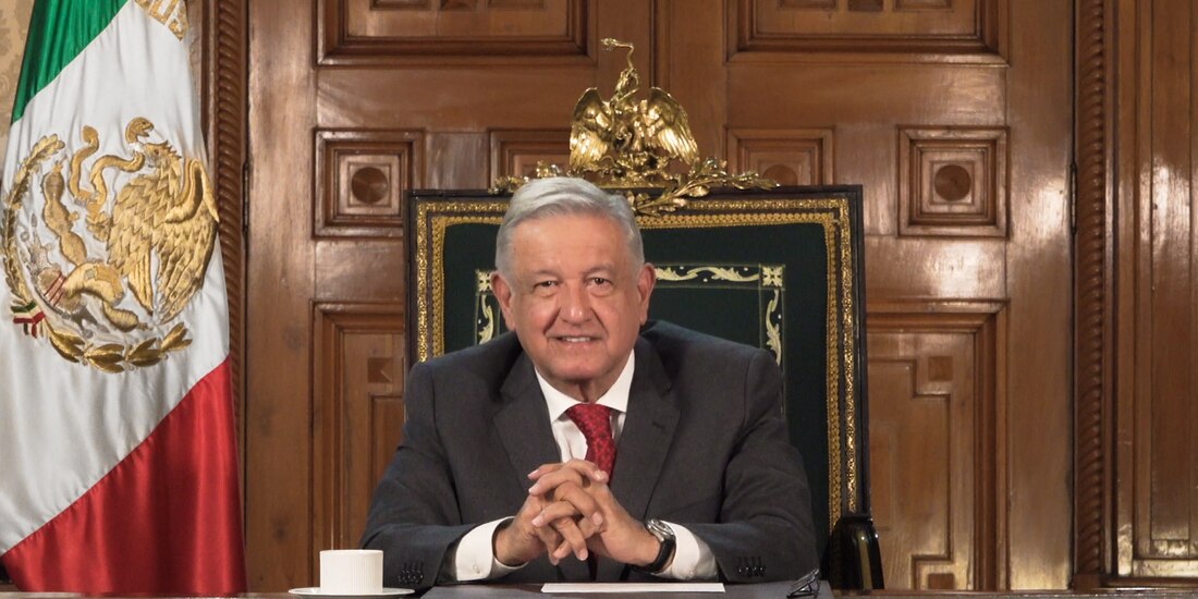 El presidente Andrés Manuel López Obrador intervino de manera virtual en la Asamblea General de la ONU con motivo del 75 aniversario del organismo,