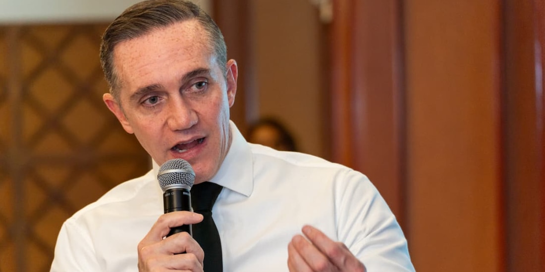 El director general del Metro, Adrián Rubalcava Suárez, presentó un balance de su gestión al frente del STC, el 28 de julio de 2026.