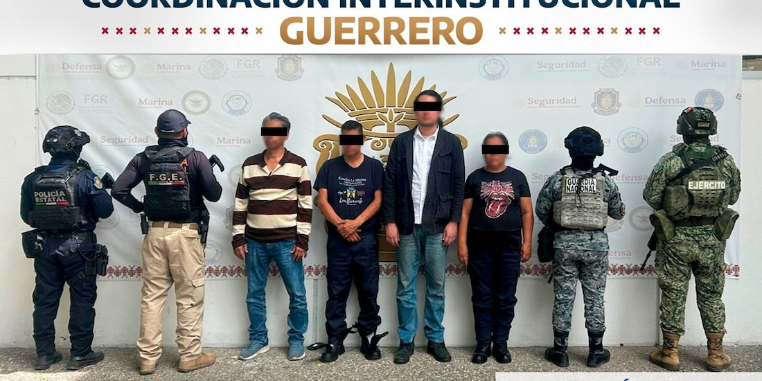 Detenidos otros cuatro servidores públicos de Taxco, Guerrero.
