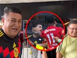 Un aficionado del América llora por el golpe de Helinho a Alejandro Zendejas
