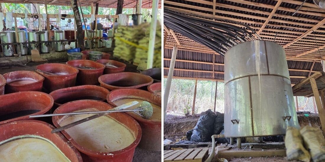 Operativo en Chiapas permitió el hallazgo de 2.5 toneladas de metanfetamina y precursores químicos.