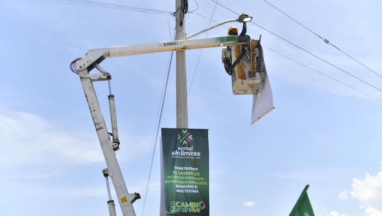 La estrategia integral de servicios públicos es coordinada por el Gobierno de San Luis Potosí.