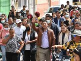 Anuncia Ricardo Gallardo rehabilitación de calles de los barrios de Tlaxcala y Santiago.