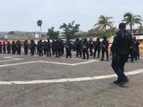 Alista SSP despliegue de fuerzas policiales para garantizar seguridad en la San Mateo del Mar.