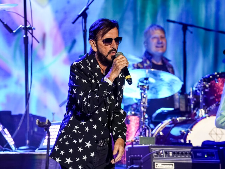 Ringo Starr también interpretó canciones de The Beatles.