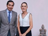 Claudia Sheinbaum se reúne con Rogelio Ramírez de la O.
