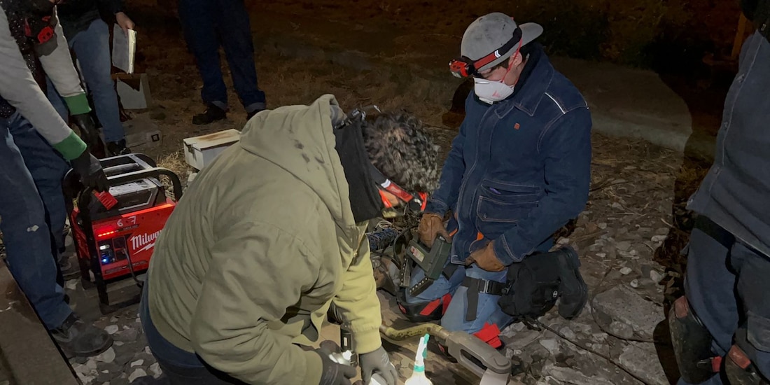 Trabajos en instalaciones del Sistema.