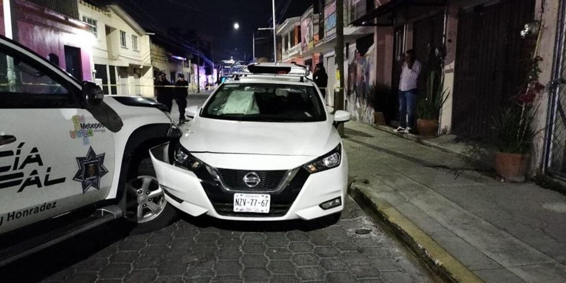 Operativo en Metepec, donde ocurrieron los hechos.