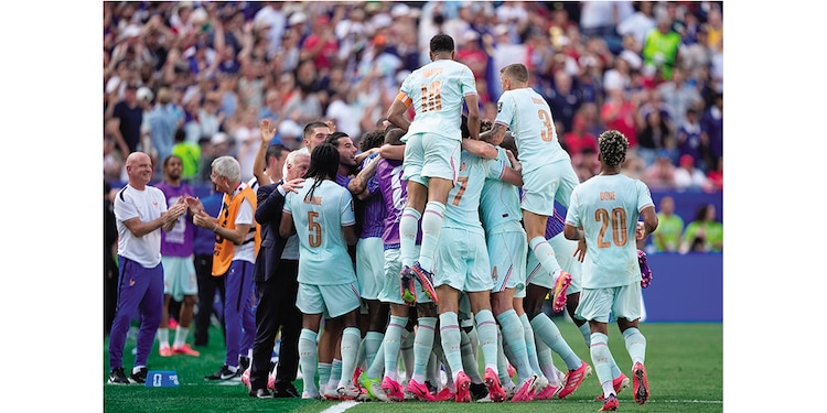 Francia avanza a su tercera semifinal consecutiva por primera vez