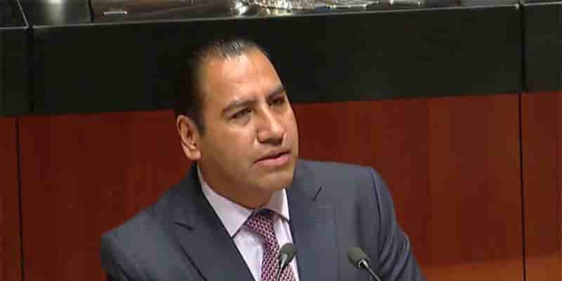 Eduardo Ramírez, líder de Morena en la Cámara Alta.