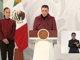 La Presidenta de México y la Gobernadora de BC este viernes en conferencia.