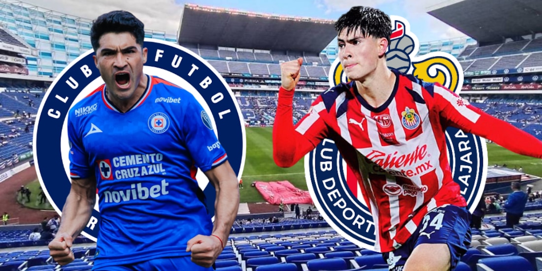 Cruz Azul recibe en el Estadio Cuauhtémoc a las Chivas.