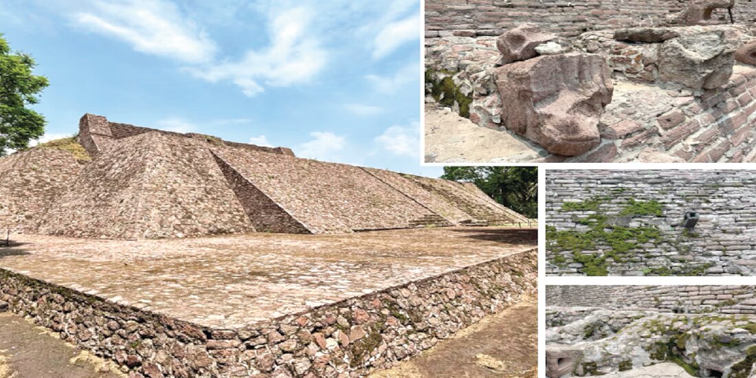 LOS VESTIGIOS en Tenayuca también serán rehabilitados.