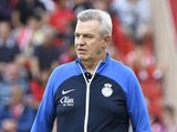 Javier Aguirre en un partido con el Mallorca