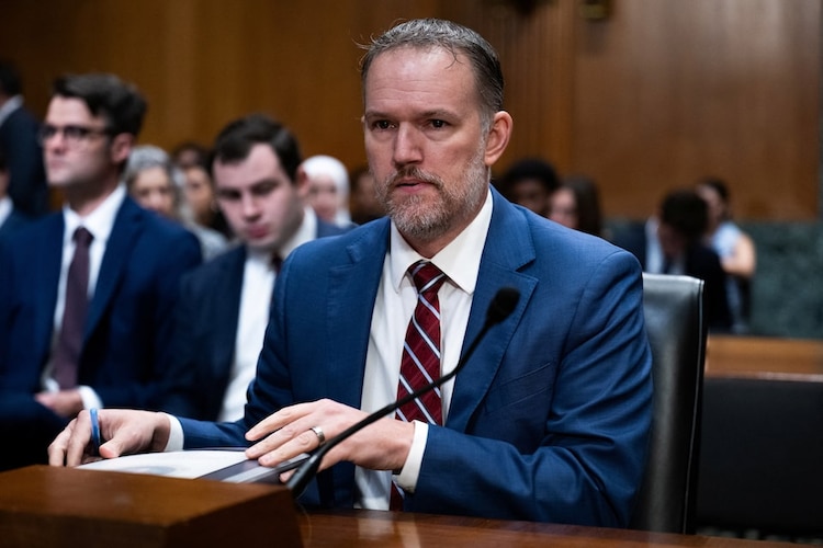 El representante Comercial de Estados Unidos, Jamieson Greer, en el Senado de Estados Unidos, el 22 de julio de 2026.