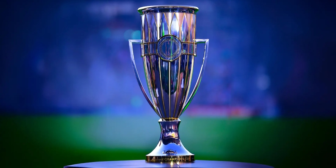 El trofeo de la Concacaf Champions Cup