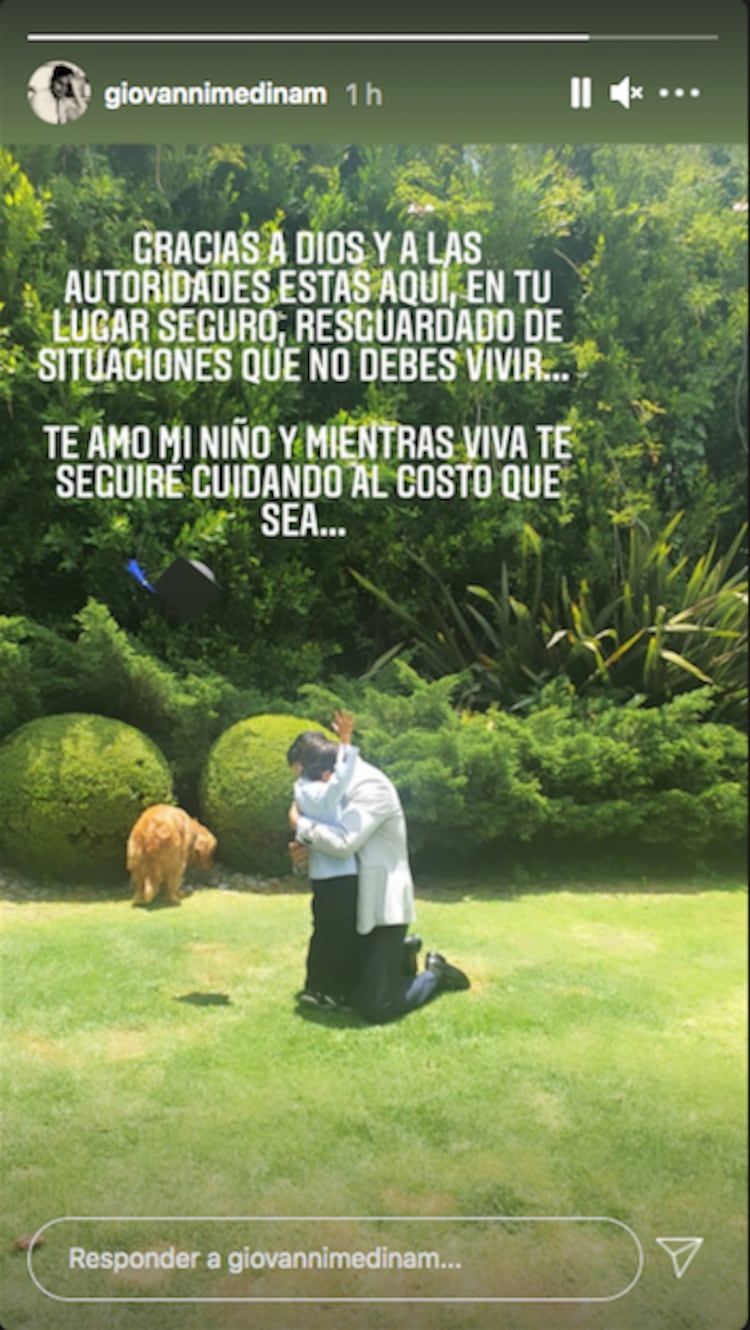 Foto que compartió Giovanni Medina, exesposo de Ninel Conde.