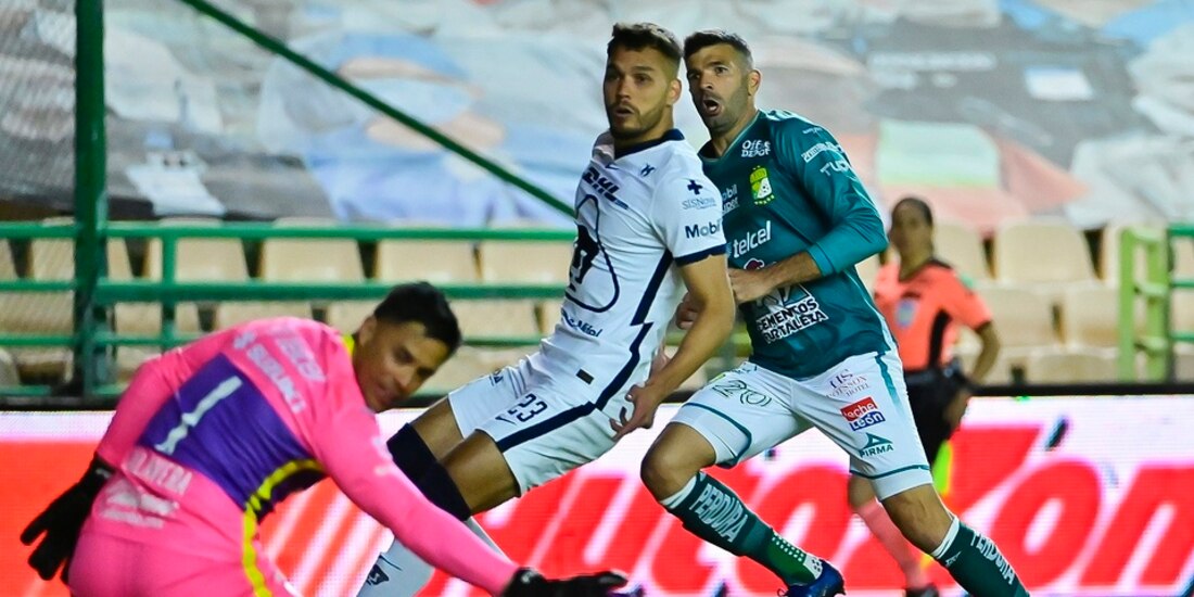 León derrotó 2-0 a Pumas en la Final de Vuelta del Guard1anes 2020 en diciembre pasado.