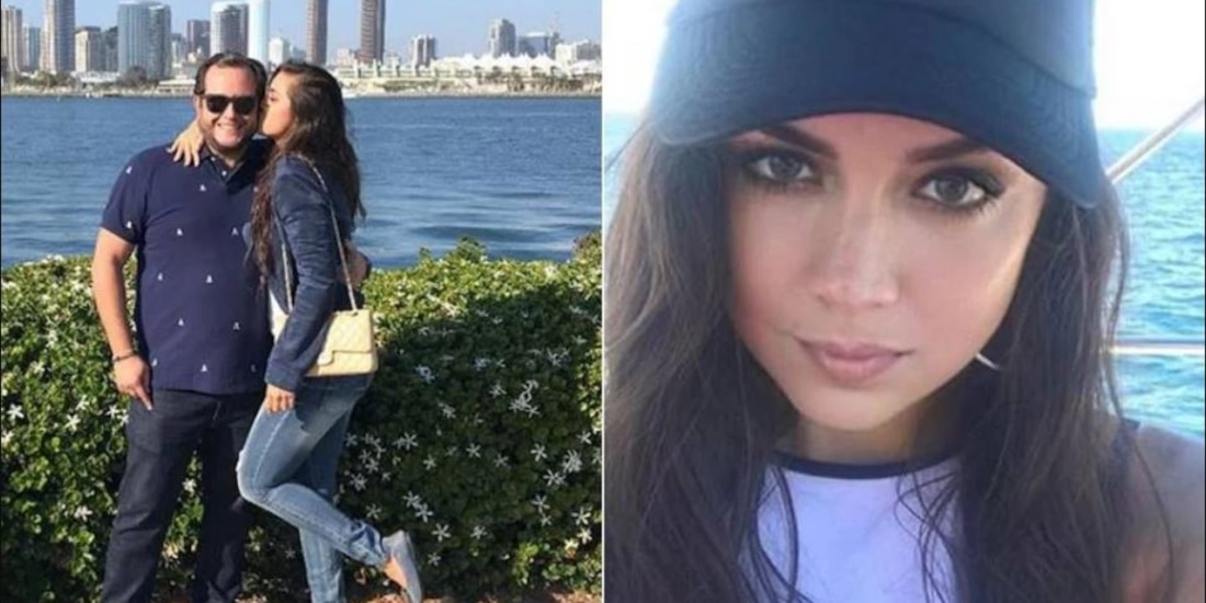 Carolyn Adams y José Ramón López Beltrán